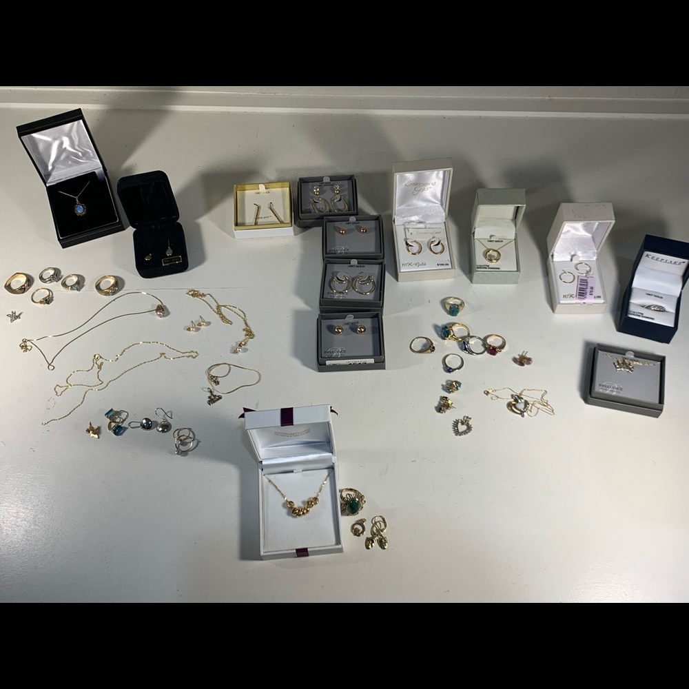 Lot of 10k & 14k Jewelry